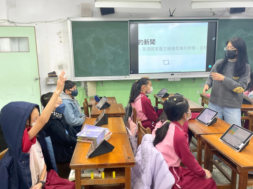 校內課堂實踐，累積可分享的教學成果。